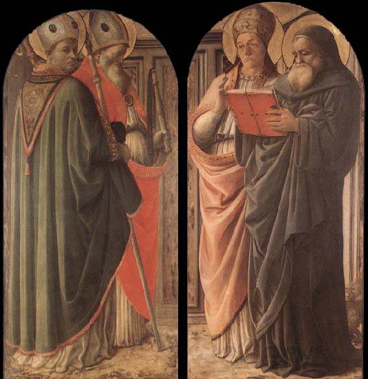 Fra Filippo Lippi The Doctors of the Church